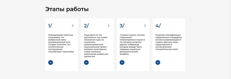 Процесс работы